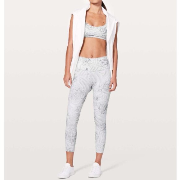 Lululemon Wunder Under Hi-Rise 7/8 Tight *25" Twine White Multi 4 - Picture 1 of 13